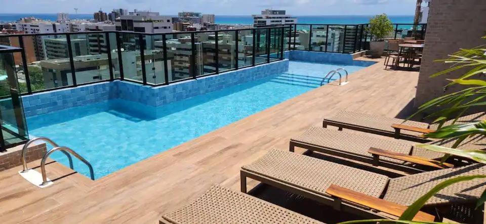 Apto 1005 Novo,Ponta Verde, Maceio, Edf Liv ภายนอก รูปภาพ